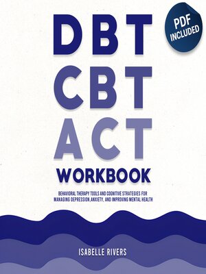 cover image of DBT, CBT, and ACT Workbook
